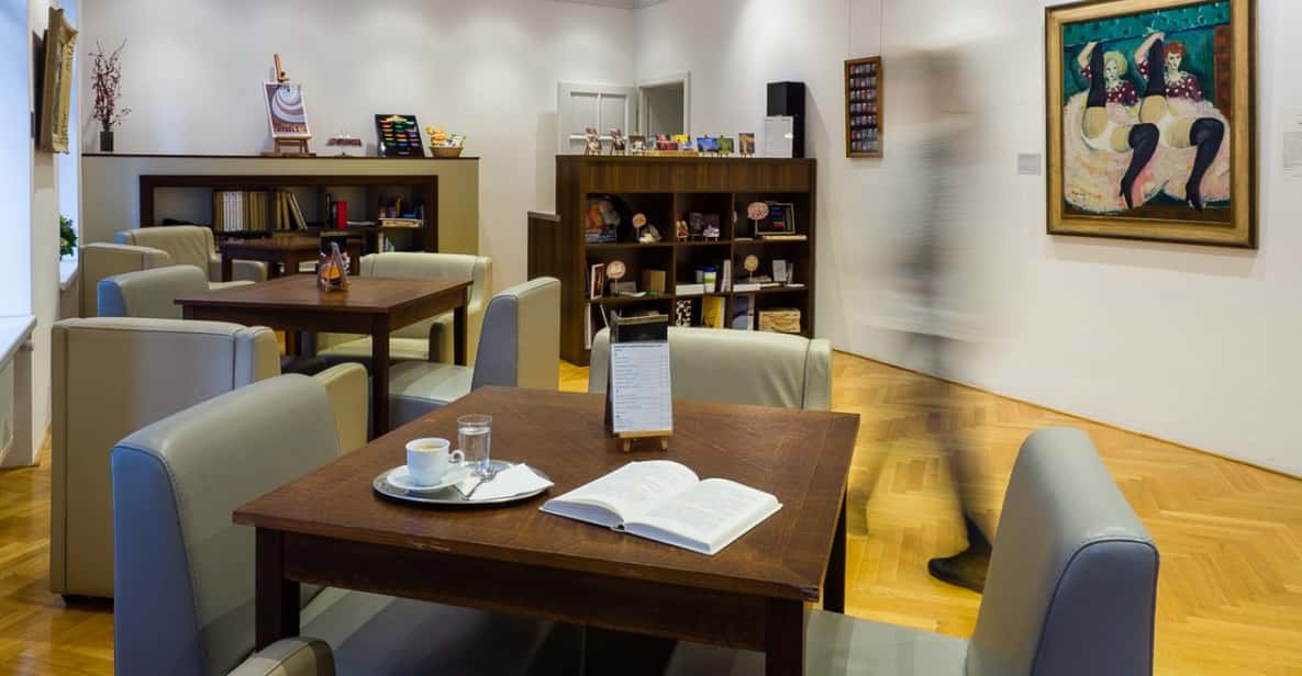 Bratislava: Nedbalka Gallery with Coffee and Cake Ticket
