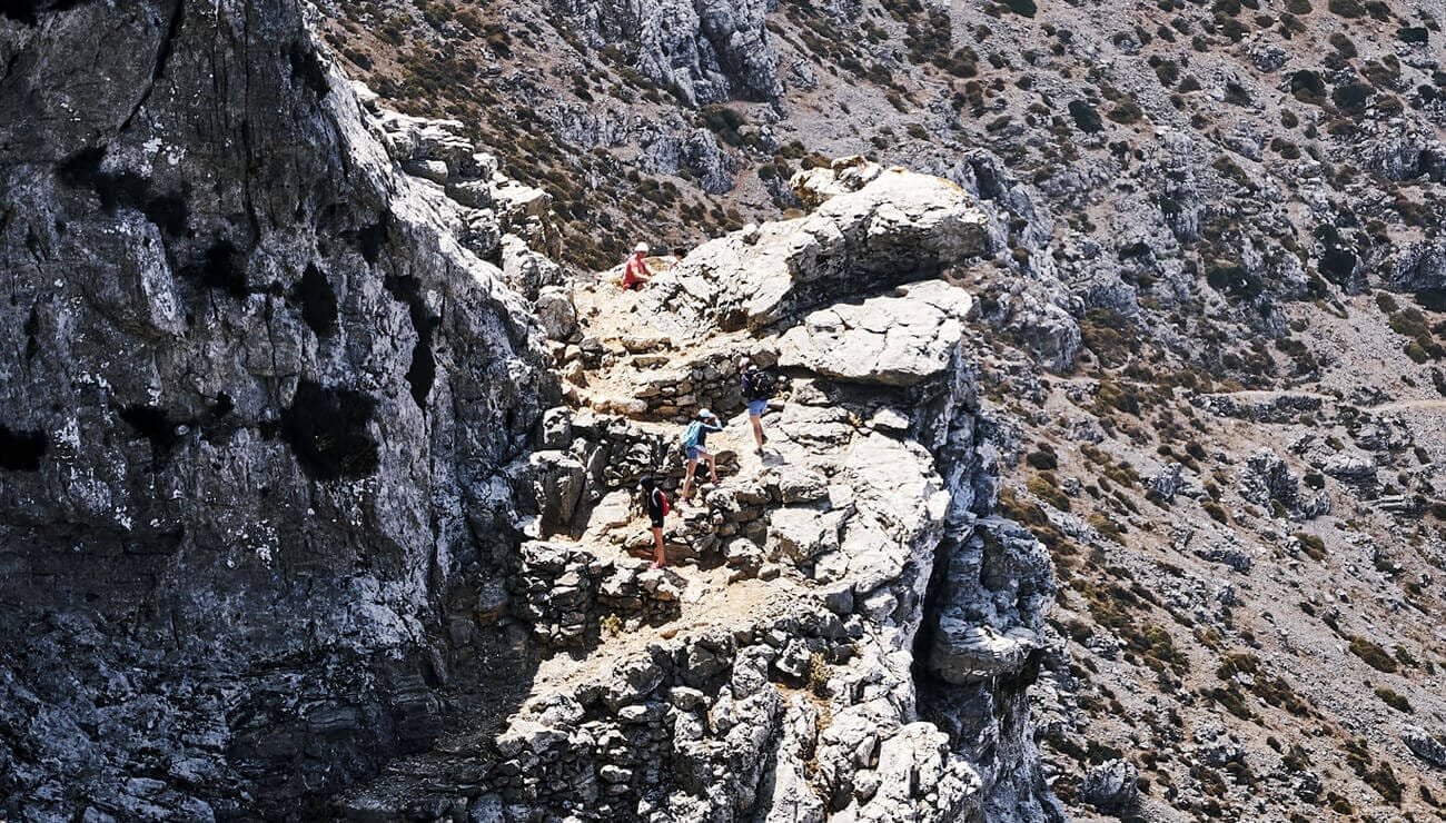 Amorgos: Wanderung entlang der Bergkämme des Krikelos