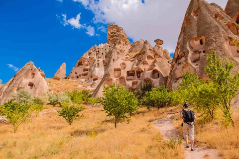 Göreme : Cappadoce rouge avec souterrain et déjeuner