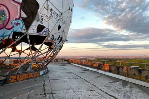 Berlin: Abhörstation Teufelsberg - Tour mit Shuttle