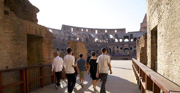 Kolosseum: Semi Private Tour mit VIP Zugang zur Arena