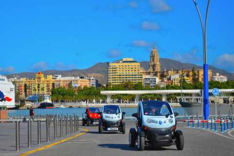 Malaga: Private Mini-Tour mit dem Elektroauto