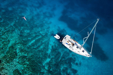 Héraklion : Croisière sur l'île de Dia avec plongée en apnéeVisite privée d'une demi-journée