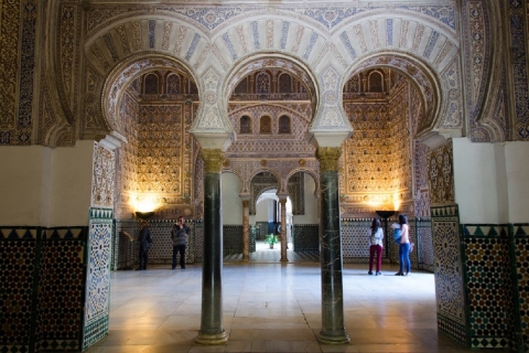 Seville: Alcázar, Cathedral and Giralda Tour with Tickets Alcázar, Cathedral and Giralda Tour with Tickets - English