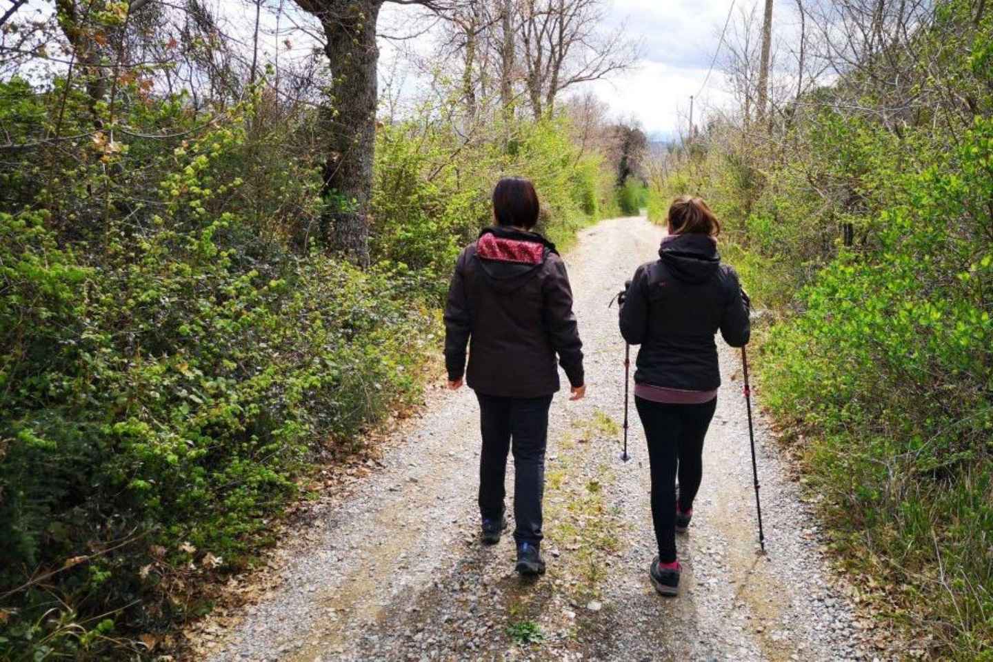 Valnerina: Camminata nordica con Guida