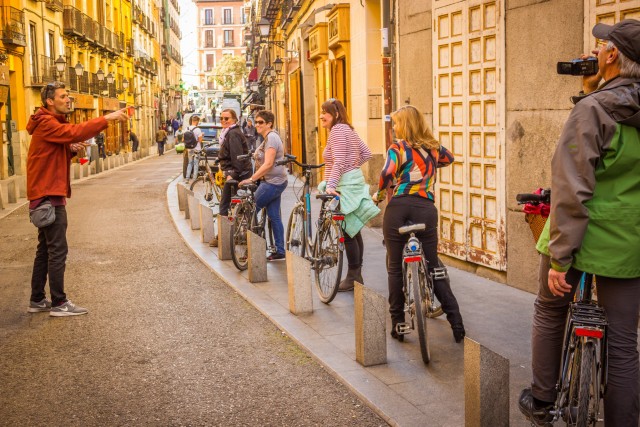 Visit Madrid Electric Bike City Sightseeing Tour in Madrid