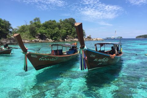 Ko Lipe : Excursion de snorkeling dans la zone extérieure en bateau à queue longue