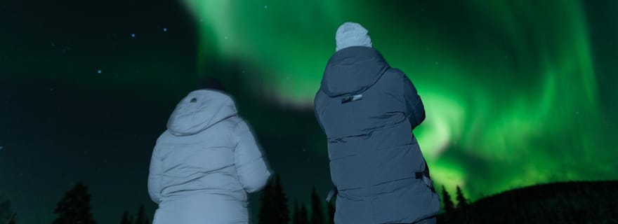 Excursion garantie à la chasse aux aurores boréales avec photos