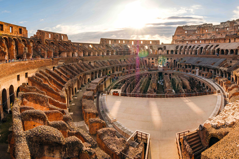 Rom: Kolosseum Arena Private Tour mit der antiken Stadt