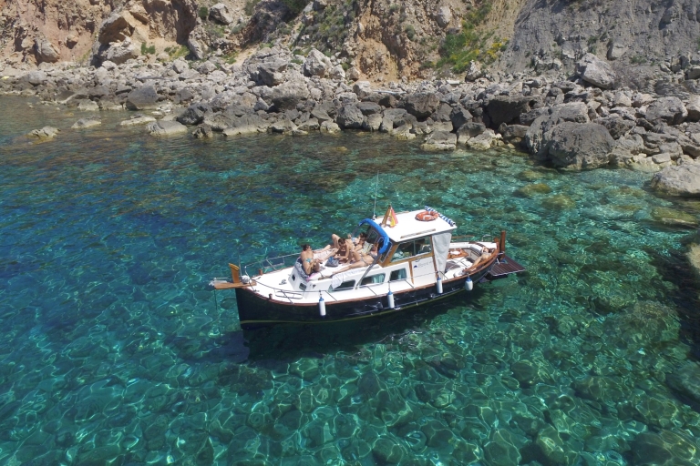 Ibiza: Classic Full or Half-Day Boat Charter Ibiza Full-Day Boat Rental - San Antonio