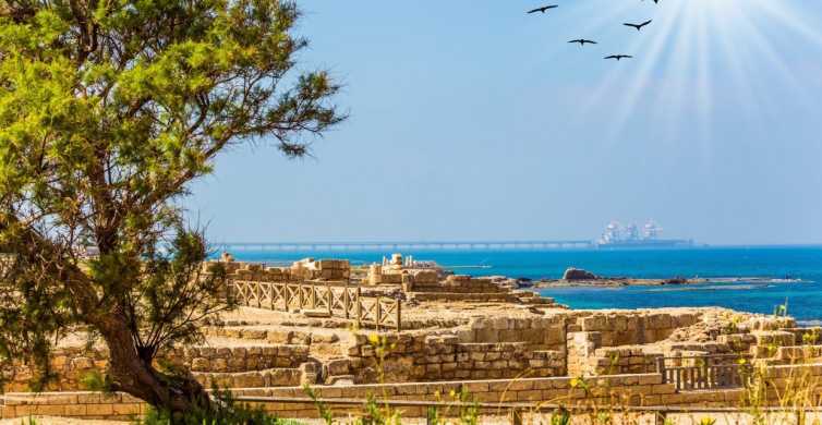 Ab Tel Aviv: Tour nach Caesarea, Haifa, Acre & Rosh Hanikra