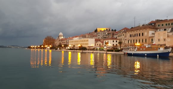Sibenik: Geführter Rundgang am Abend