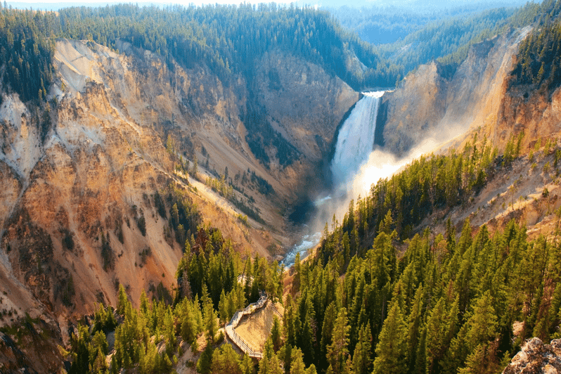 self guided tour yellowstone national park