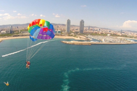 Barcelona: parasailing-ervaring in kleine groepen