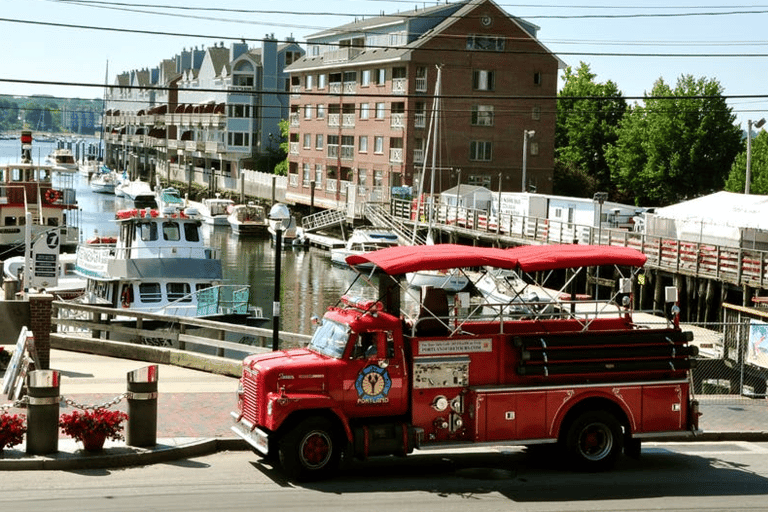 Portland, Maine: Tour in Vintage Fire Engine
