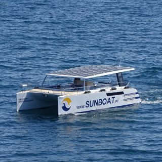 Benagil & Coastline on Eco-Friendly Catamaran