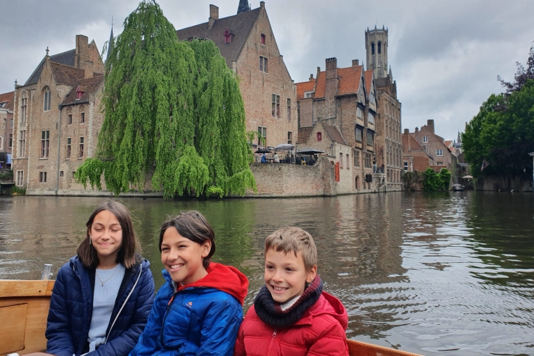 Bruges: Boat Cruise and Guided Walking Tour Bruges: Boat Cruise and Walking Tour in German