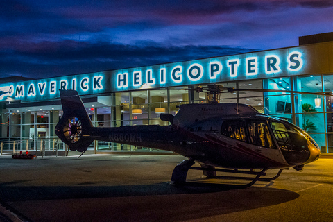 Las Vegas: Helicopter Flight over the Strip with Options Las Vegas Strip Night Flight with Hotel Transfer