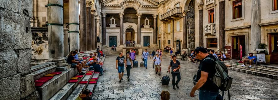 Split: piesza wycieczka z Pałacem Dioklecjana