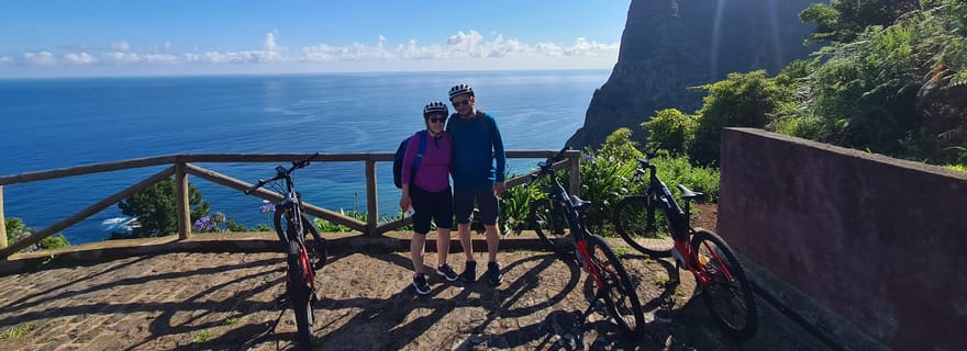 Madère : visite guidée de la côte nord en E-bike