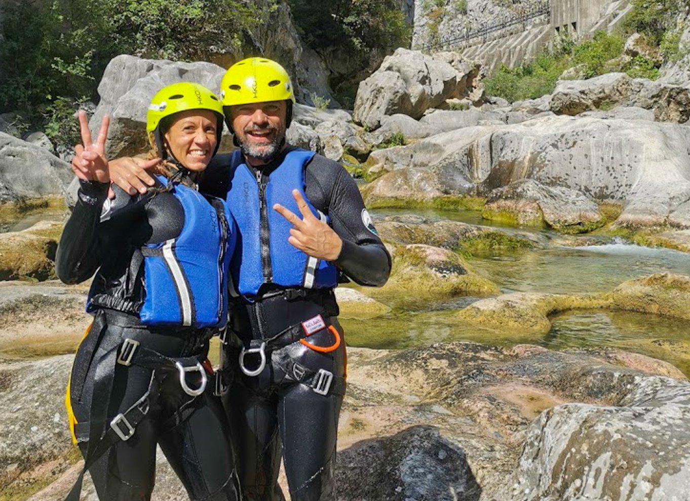 Fra Split eller Zadvarje: Ekstrem canyoning på Cetina-floden