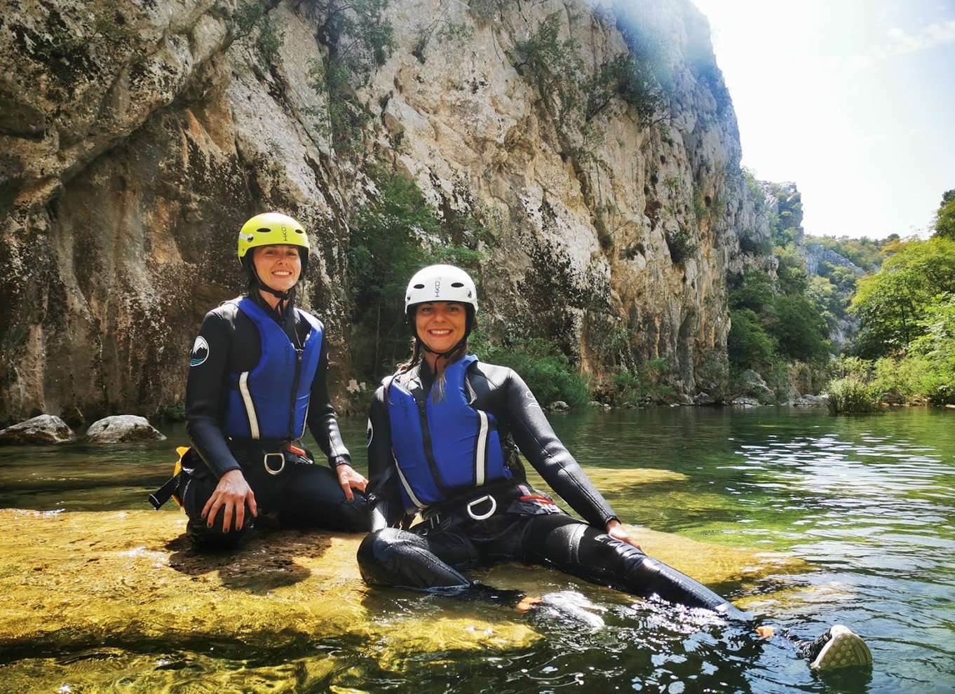 Fra Split eller Zadvarje: Ekstrem canyoning på Cetina-floden