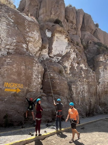 From Arequipa: Climbing in the Chilina Valley