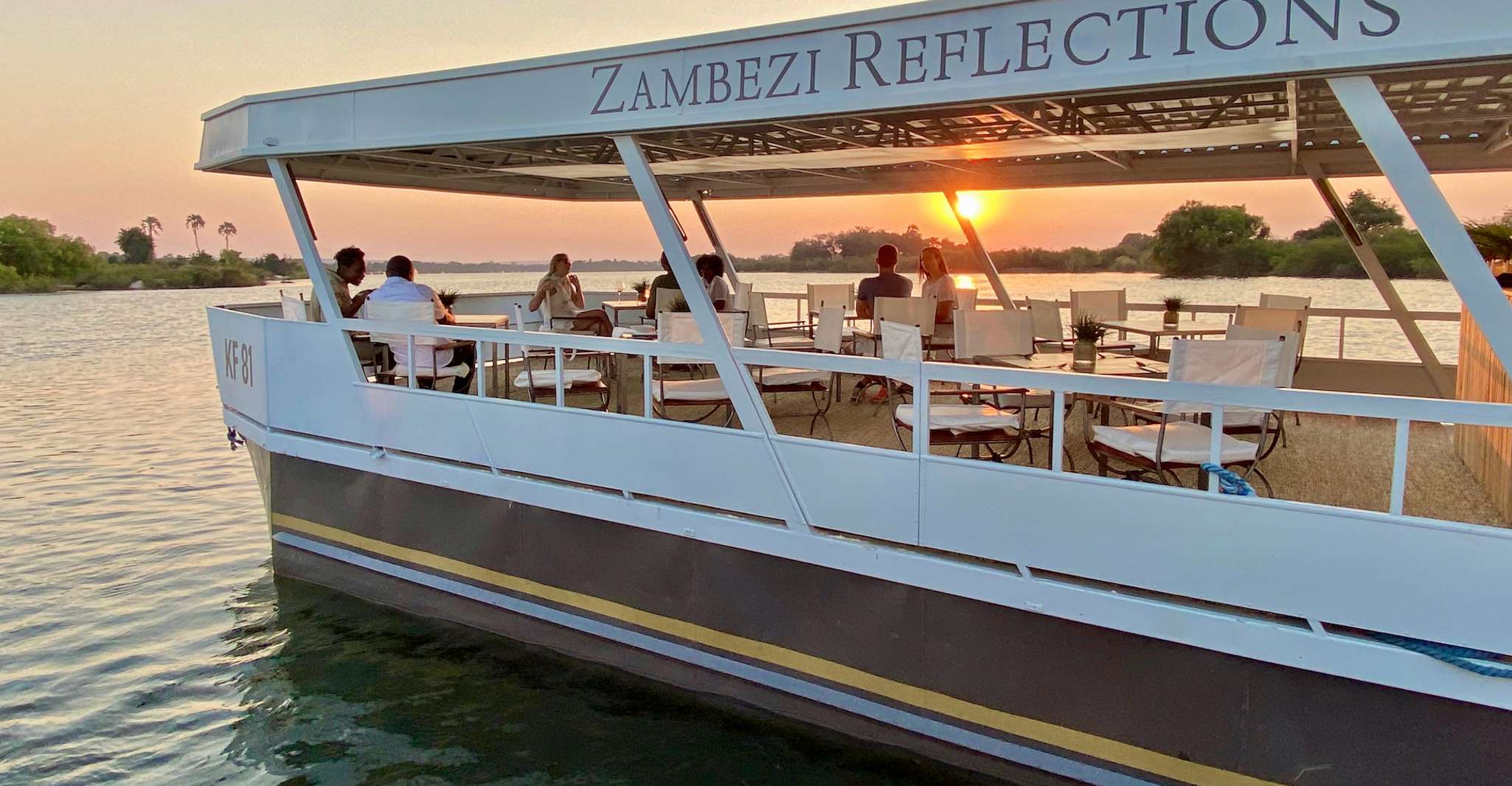 Victoria Falls, Dinner Cruise on the Zambezi River - Housity