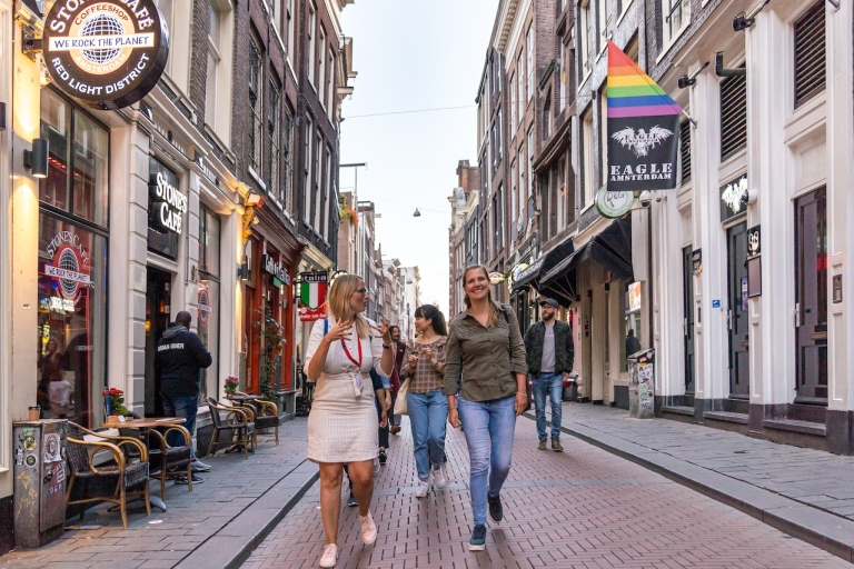 Amsterdam: Guided Redlight District and City Walking Tour Private tour in German