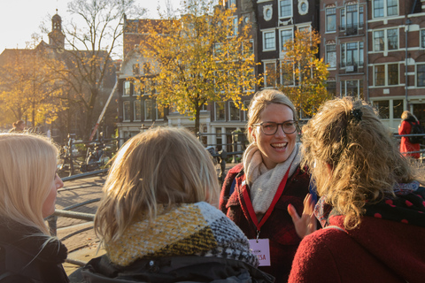 Amsterdam : visite guidée du quartier rouge et de la ville à piedVisite privée en allemand