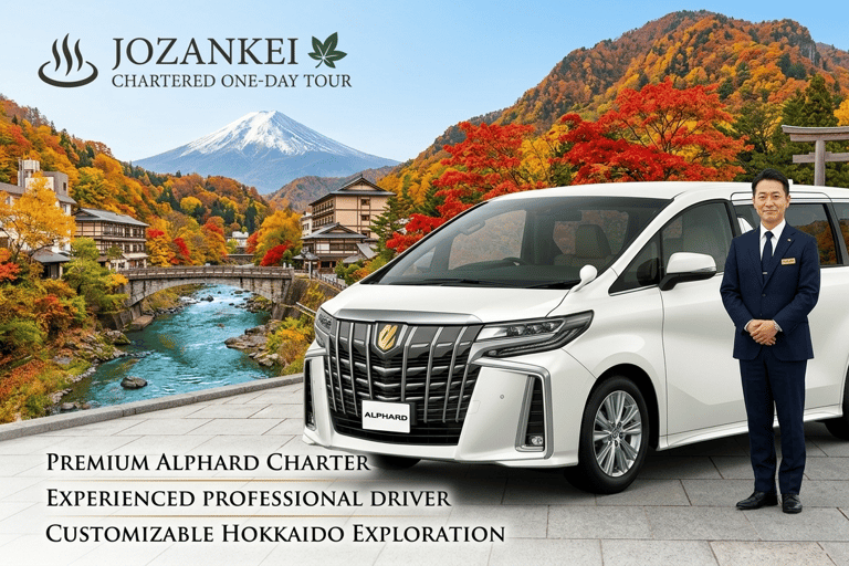 Hokkaido Jozankei Autumn Tour by Private Car & Driver-Guide Alphard Max 5 pax