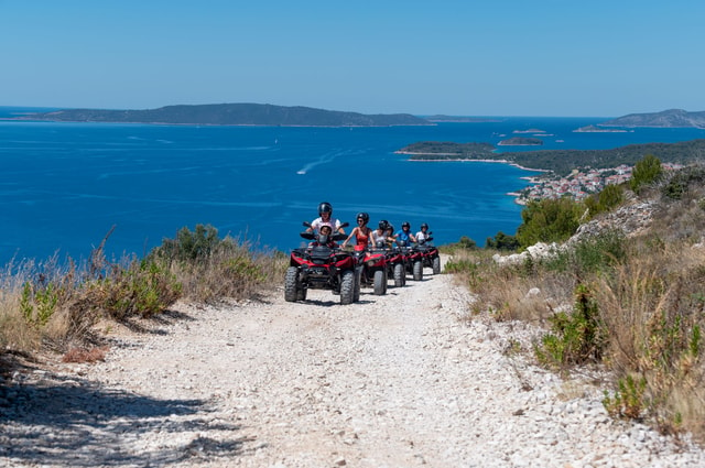 Visit Žedno Off-road Čiovo Island ATV Quad Bike Tour in Trogir