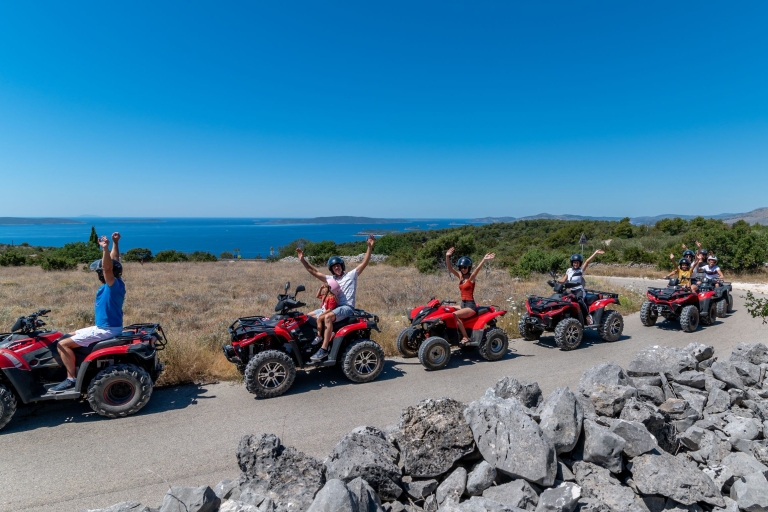 Off-roadowa przygoda ATV na wyspie ČiovoMastrinka: Poranna przygoda na quadzie na wyspie Ciovo z przewodnikiem