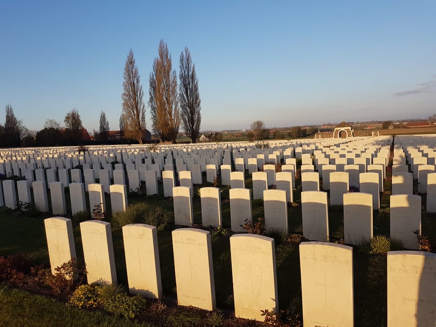 From Bruges: Great War Flanders Fields Minibus Tour W/Lunch | GetYourGuide