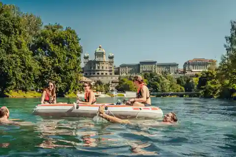 From Zurich: Aare River Rafting Day Trip with Transfers