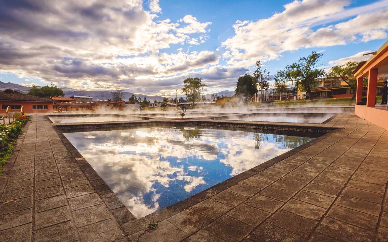 Von Cajamarca aus: Thermalquellen von Baños del Inca mit privatem Becken