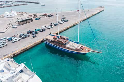 Athens: Boat Tour to Agistri, Aegina with Moni Swimming Stop