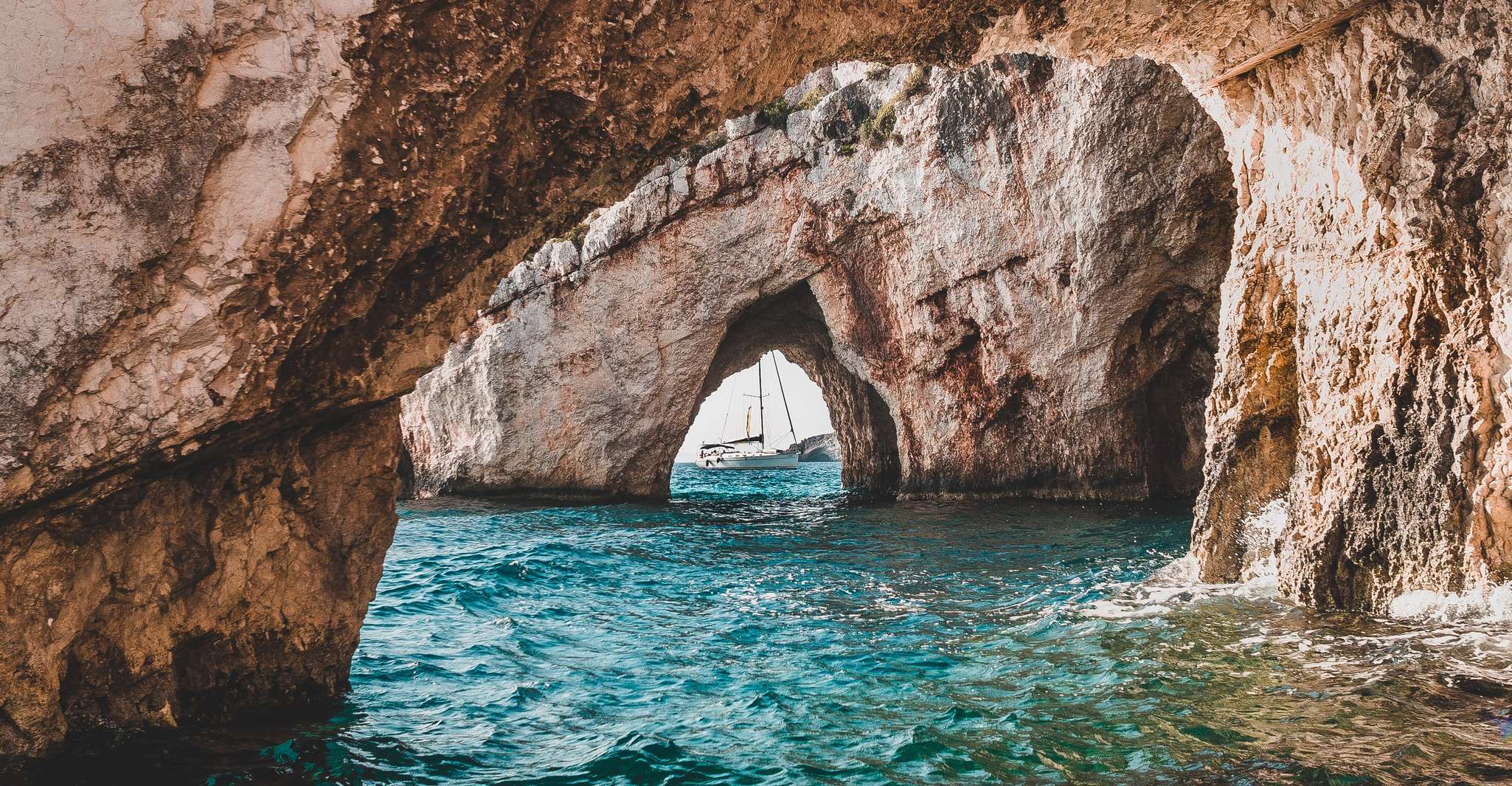 Zakynthos, Schiffswrack, Blaue Höhlen und Xigia Beach Cruise - Hizvo