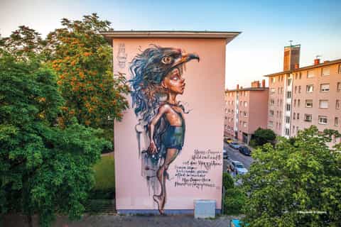 Mannheim: Guided Street Art Walking Tour