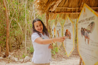 Cozumel, algemene ingang van Mayan Bee Sanctuary - Housity