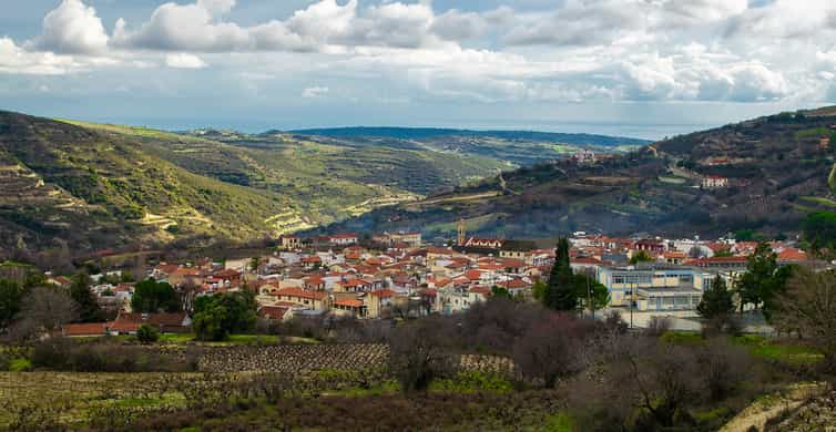 Kypros: Troodos-fjellet mat- og vinsmakingstur med lunsj