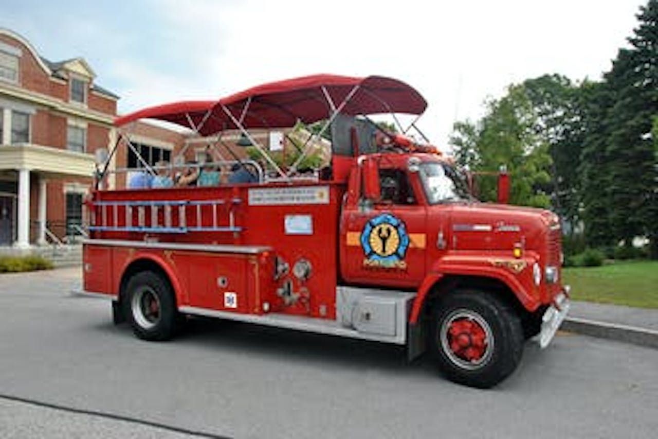 Portland, Maine: Tour im alten Feuerwehrauto