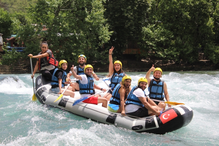 Antalya: Whitewater Rafting & visit to Eagle Canyon by Jeep Standard option