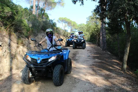 Cagliari: ATV Experience Nuotando alle Cascate da Chia