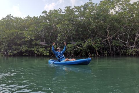 Cancun : Excursion de 3 heures en kayak dans le lagon de Nichupte