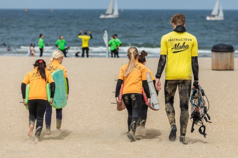 Plaża Scheveningen: 1,5 godziny surfowania dla rodzin