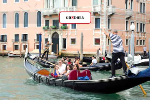 Venise : balade commentée en gondole sur le Grand Canal