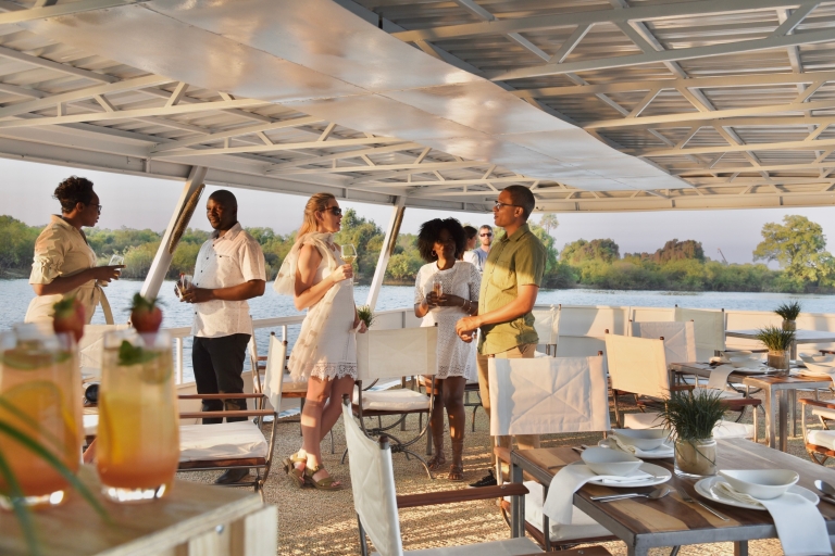 Victoria Falls: 2-Hour Zambezi River Lunch Cruise Private Cruise with Lunch