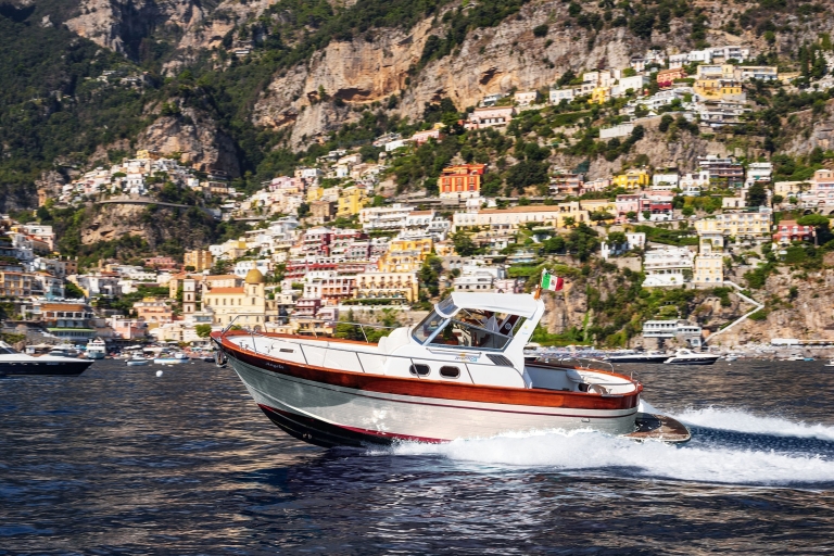 Au départ de Sorrente : Tour en bateau à Capri avec Prosecco et déjeunerOption de point de rencontre