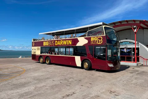 Darwin: Big Bus Open-Top Hop-on Hop-off Tour
